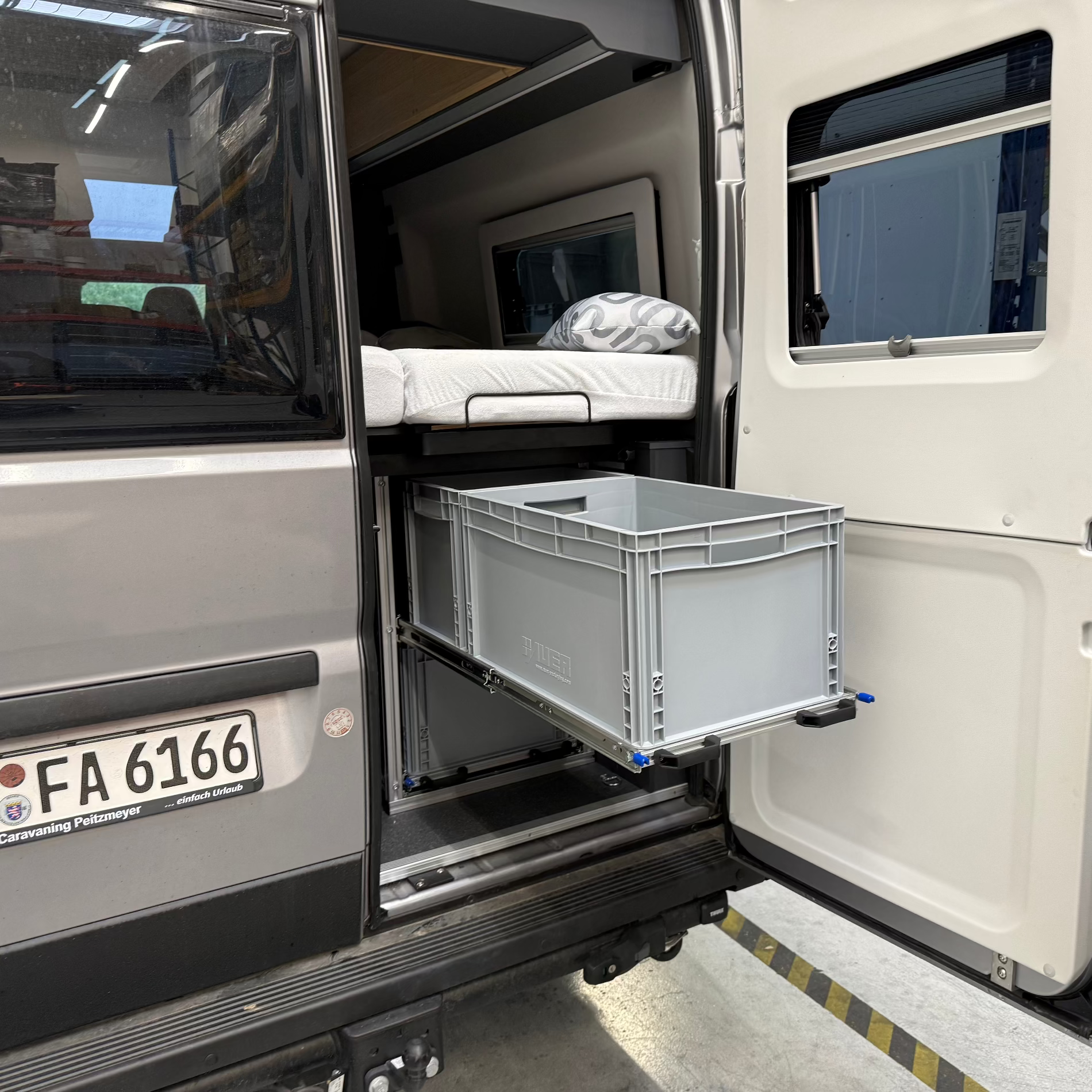 Extension arrière 2 niveaux ADRIA 640 SLB